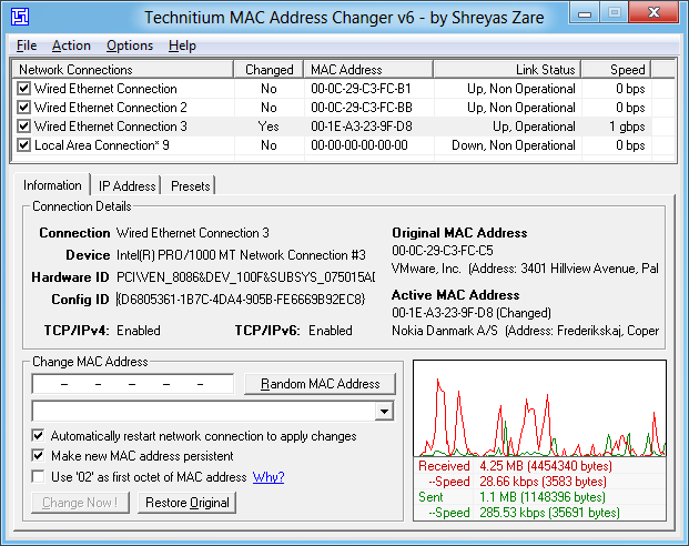 Download technitium mac address changer apk